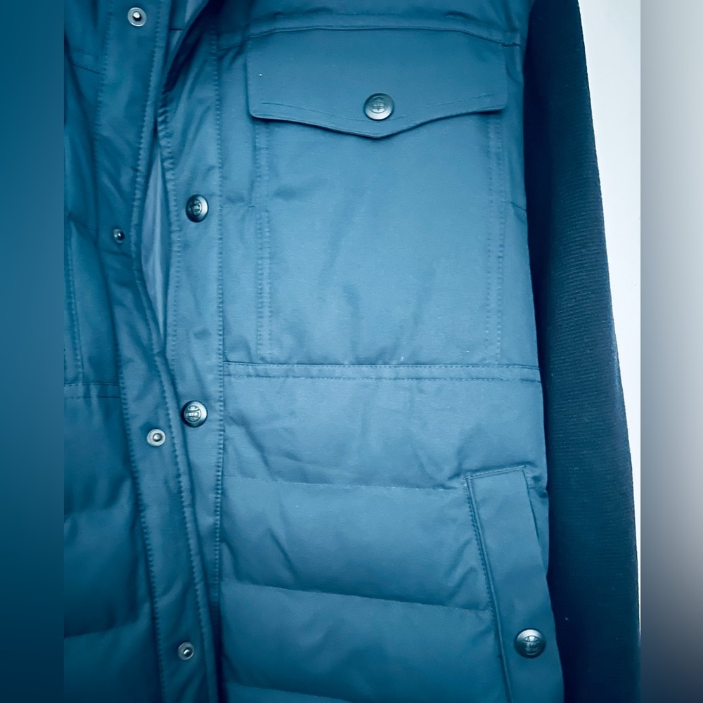 Massimo Dutti Men Contrast technical jacket with … - image 6